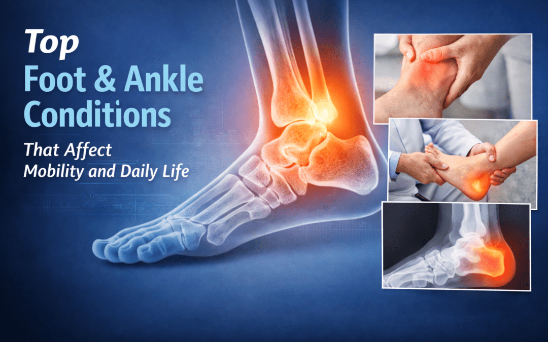 Top Foot & Ankle Conditions That Affect Mobility and Daily Life