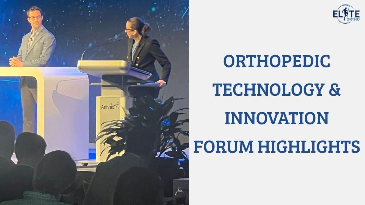 innovation forum Orthopedic Technology & Innovation Forum
